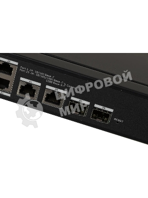 Коммутатор Dahua DH-LR2226-24ET-360, 24×100 Мбит/с + 2×1 Гбит/с + 2×1 Гбит/с Combo, управляемый