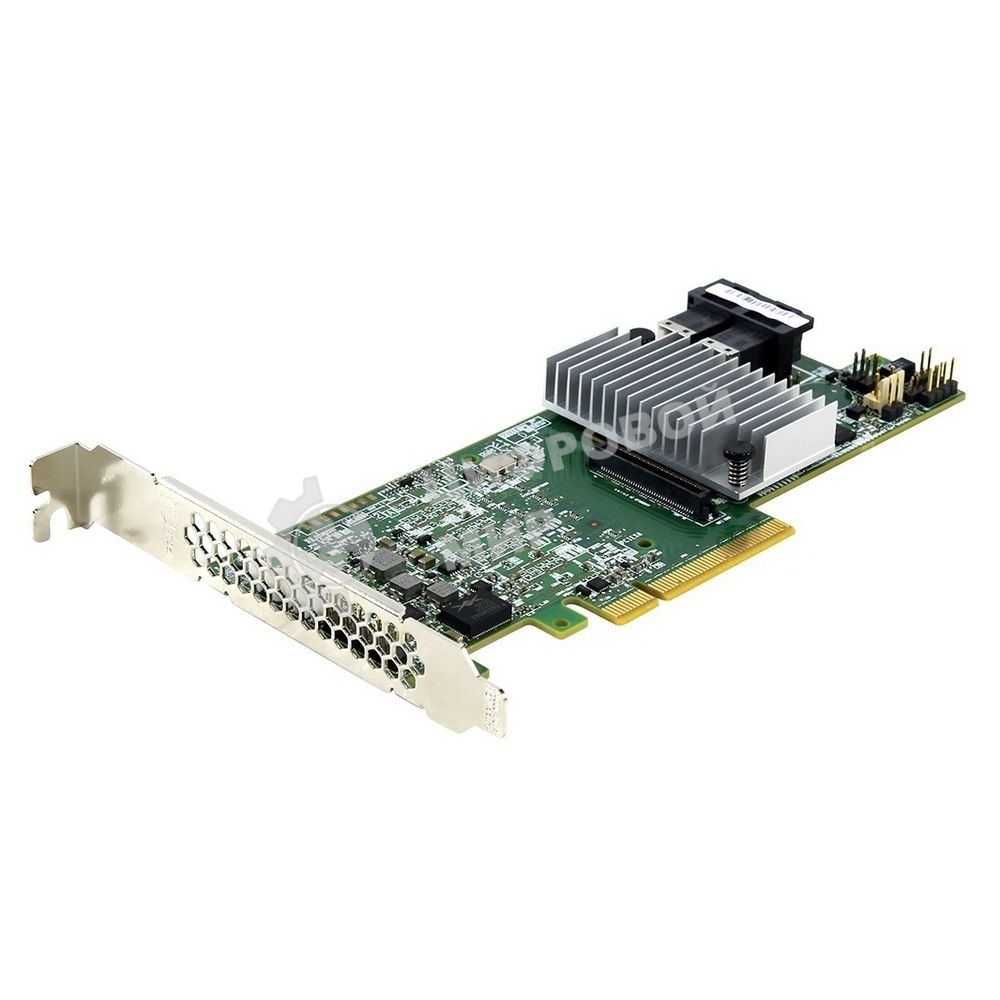 RAID-контроллер Broadcom 9361-8i(2G) SGL (LSI00462/05-25420-08А) PCIe 3.0 x8 LP, SAS/SATA 12G, RAID 0,1,5,6,10,50,60, 8port (2*int SFF8643), Cache 2Gb, 3108ROC, RTL 5