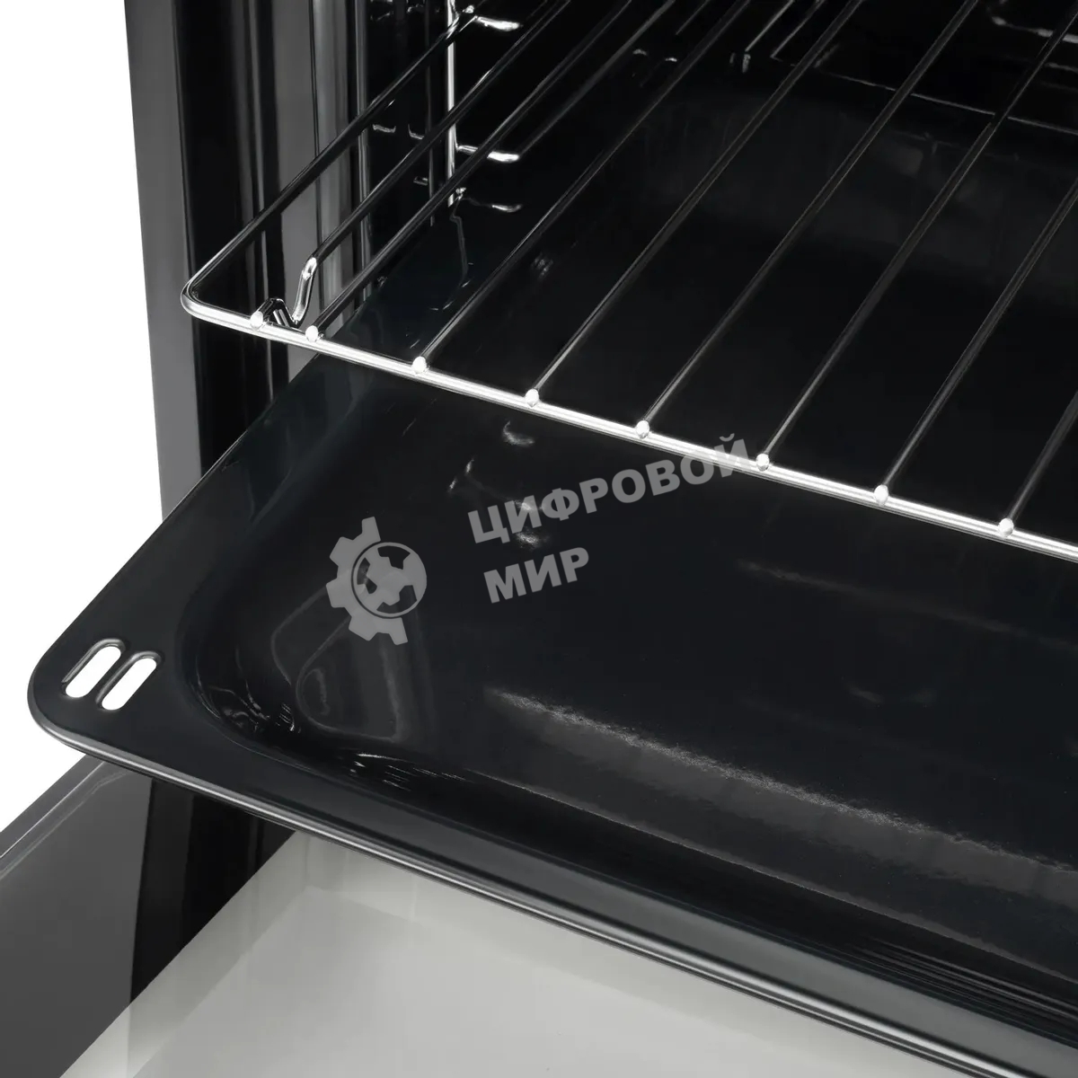 Духовой шкаф электрический Hyundai 6006.03 BG черное стекло