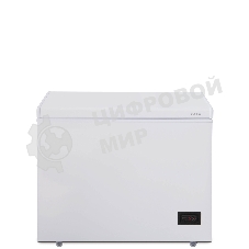 Морозильный ларь Бирюса Б-210KDN, белый с глухой крышкой, 160 л