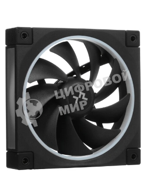 Вентилятор для корпуса DEEPCOOL FL12 черный, 120 мм, 2150 об/мин, 32 дБ, 4 pin