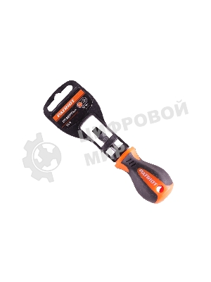 Отвертка Patriot SL6x38, CR-V, магнитная, двухкомпонентная рукоятка