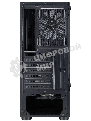 Компьютерный корпус 1STPLAYER DK DK-3 Black, ATX, 4x120мм FRGb fans