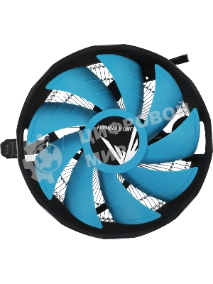 Кулер для процессора AeroCool/Formula Verkho Plus серебристый/черный, 120 мм, алюминий, 2000 об/мин, 26.5 дБ, 4 pin, 110 Вт, 68 мм