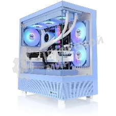 Компьютерный корпус Thermaltake View 270 TG ARGB синий без БП ATX 6x120мм 2x140мм 1x200мм 2xUSB3.0 audio bott PSU