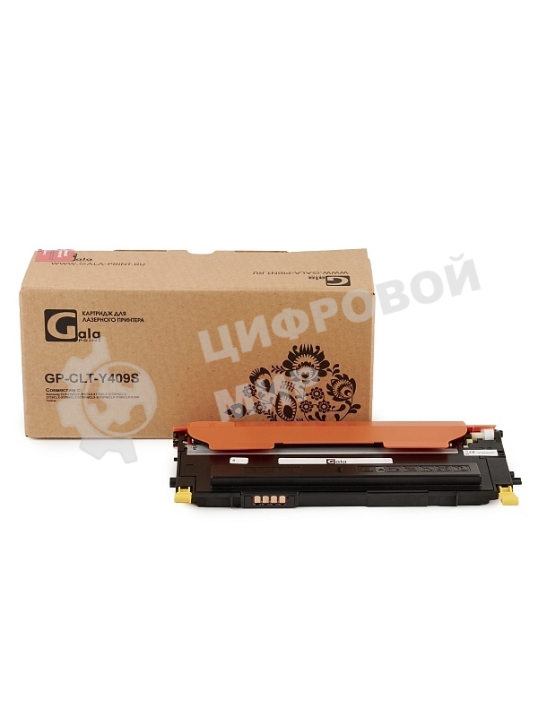 Картридж лазерный GalaPrint GP-CLT-Y409S желтый (1000 стр) для Samsung CLP-310/CLP-315/CLX-3170/CLX-3170FN/CLX-3175/CLX-3175N/CLX-3175FN/CLX-3175FW/CLP-310N/CLP-315W