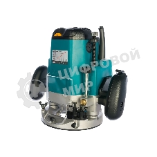 Фрезеры Makita 3612C Фрезер, 1850Вт,9000-23000об\м,ход-60мм,цанга-12мм,6кг,кор,пл пуск, эл тормоз, направл