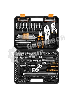 Набор инструментов для дома и авто в кейсе DEKO DKMT213