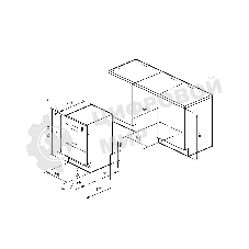 Встраиваемая посудомоечная машина LEX PM 4553N, нержавеющая сталь, 45 см, 11 компл., 49 дБ, класс A++