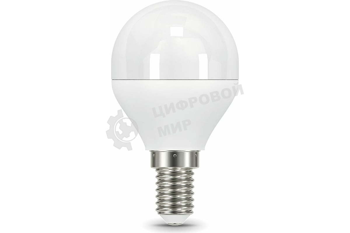 Лампа светодиодная Шар Gauss 7W 590lm 6500К E14 диммируемая LED