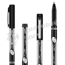 Ручка гелевая Deli S33 ассорти, d=0.5мм, черные чернила, линия 0.35мм