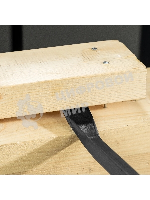 Лом-гвоздодер Denzel 900 мм, шестигранный 19 мм, окрашенный, сталь 65