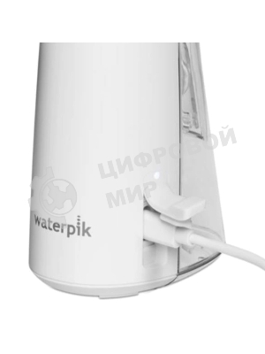 Ирригатор Waterpik WF-21 белый, от аккумулятора, 210 мл, 2 режима