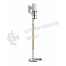 Пылесос вертикальный Dreame U20 бежевый, питание от аккумулятора, 120 Вт, уборка сухая, пылесборник 0.5 л, работа от АКБ max 60 мин