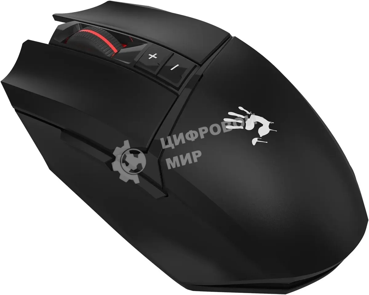 Мышь беспроводная A4Tech Bloody R36 Ultra черный, 12000 dpi, радиоканал, USB, кнопки - 7