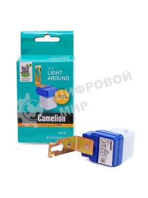 Электронный фотосенсор включения освещения Camelion LXP-01, 1400Вт 6464