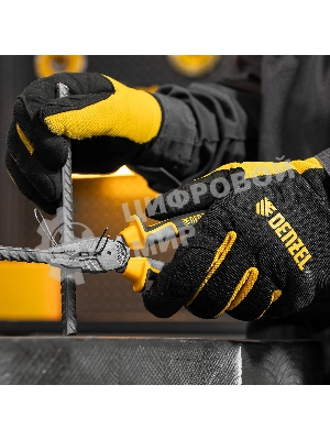 Плоскогубцы комбинированные Denzel 180 мм, трехкомпонентные рукоятки