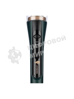 Щипцы для завивки волос Leonord LE-1201 зеленый/золотистый, 230 °C, 3 режима