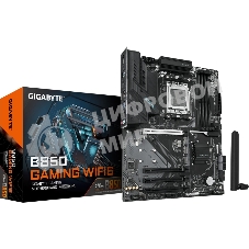 Материнская плата Gigabyte B850 GAMING WIFI6, AM5, AMD B850, 4xDDR5, 4xSATA, 3xM.2, 1xPCIe 5.0 x16, 3xPCIe 3.0 x16, 1xHDMI, 1xDP, 1x1Gb LAN, Wi-Fi 6, Bluetooth 5.3, 1xUSB-C 5Gbps, 2xUSB-A 10Gbps, 2xUSB-A 5Gbps, 4xUSB-A 2.0, 1xPS/2, 3x3.5 мм, 7.1, ATX