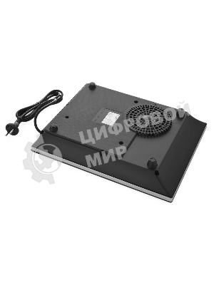Плита настольная электрическая ZUGEL ZIHF61B чёрный, 2 кВт, индукция, конфорки - 1, стеклокерамика, сенсор