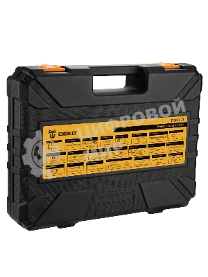 Набор инструментов для дома и авто в кейсе DEKO DKMT213