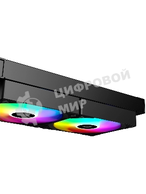 Система жидкостного охлаждения ID-Cooling FX240 LCD (Soc 1851/1700/1200/115X/AM5/AM4, 2x120мм fan, 2000rpm, 27.2 дБ, 300W, PWM 4-pin/5V 3Pin ARGb,Cop) (FX240 LCD)