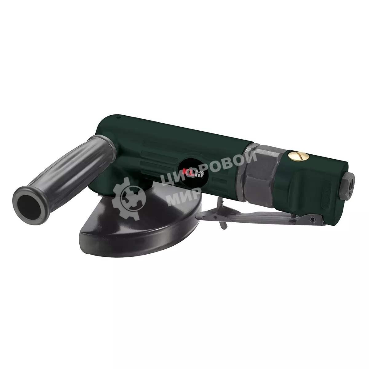 Профессиональная пневматическая шлифмашина (болгарка) Klpro KLHA185 (125мм, 1100 об/мин, штуцер 1/4