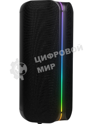 Портативная колонка Ural Болт 64х21 черный 640W 2.0 BT/3.5Jack/USB-C 10м 5200mAh (УРАЛ БОЛТ 64Х21)