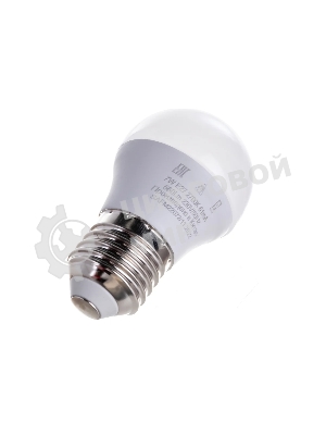Лампа светодиодная SAFFIT SBG4507 7Вт Е27 теплый матовый шар