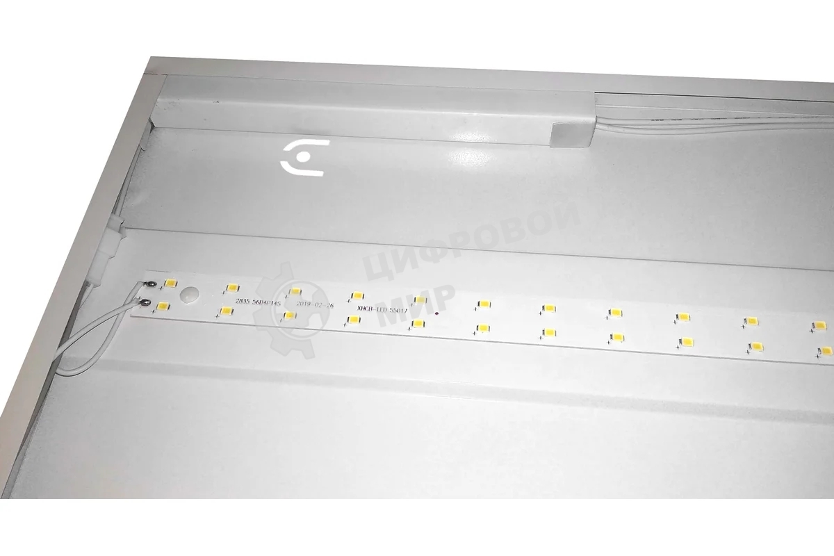 Светильник светодиодный ЭРА ДВО-72 595х595х19 72Вт 6120Лм 6000К призма SPO-6-72-6K-P