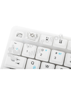 Клавиатура проводная Defender GK-172, USB, белый