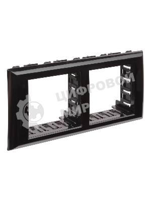 Рамка-суппорт 4 мод. Avanti для In-liner Front черный ДКС 4402914