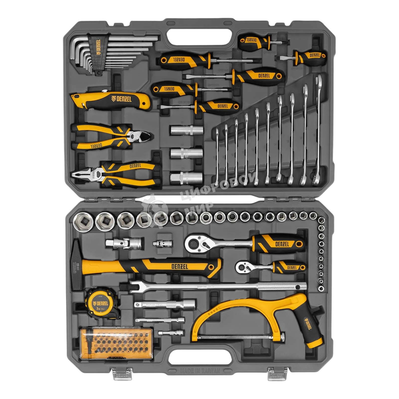 Набор инструментов Denzel 1/2