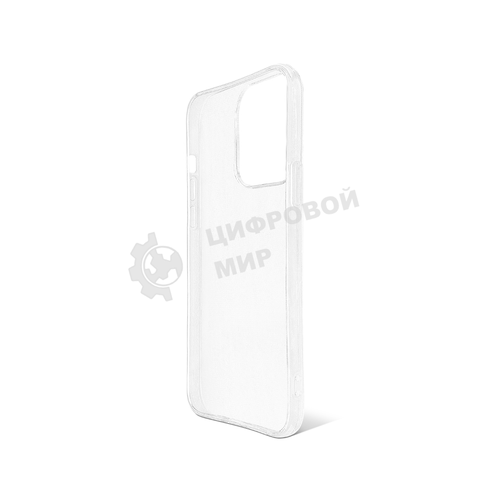 Чехол (клип-кейс) DF iCase-28, для Apple iPhone 14 Pro, прозрачный