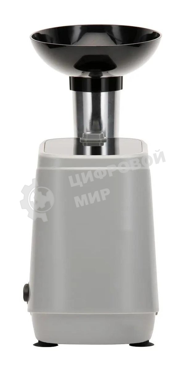 Мясорубка электрическая Hyundai HY-MG4391 серый, 1900 Вт, 2.4 кг/мин, реверс, защита от перегрузки, насадки - 4