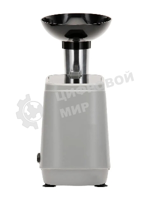 Мясорубка электрическая Hyundai HY-MG4391 серый, 1900 Вт, 2.4 кг/мин, реверс, защита от перегрузки, насадки - 4