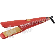 Выпрямитель для волос Energy EN-841 красный/золотистый, 39 мм, 200 °C, 1 режим