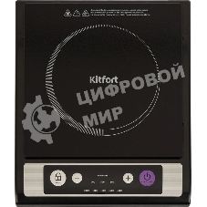 Плита электрическая Kitfort КТ-107 черный (настольная)