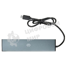 USB-концентратор Digma HUB-7U3.0-UC-G, USB-C, USB 3.0 7 портов, USB Type-C