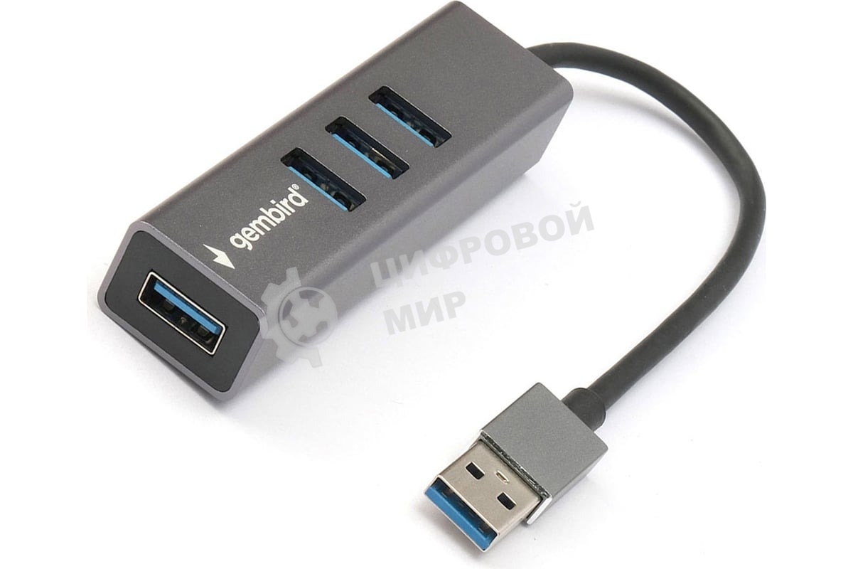 USB-концентратор Gembird UHB-C454, USB, USB 4 порта, USB