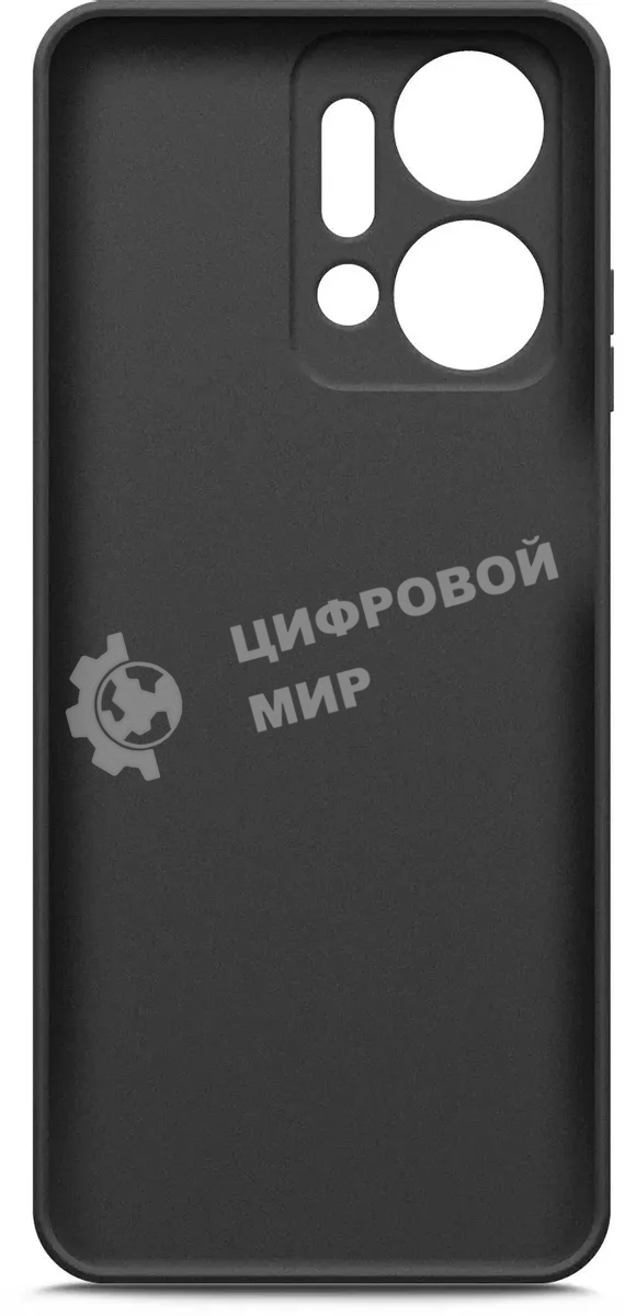 Чехол (клип-кейс) BoraSCO для Honor X7a черный