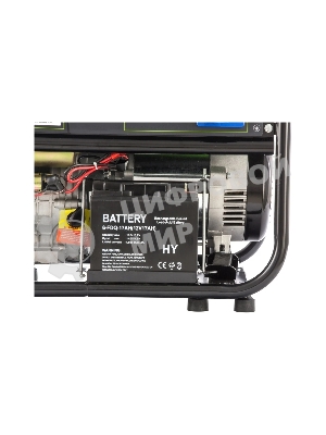 Электрогенератор бензиновый Сибртех БС-6500Э, 5.5 кВт, 95 дБ, 78.5 кг