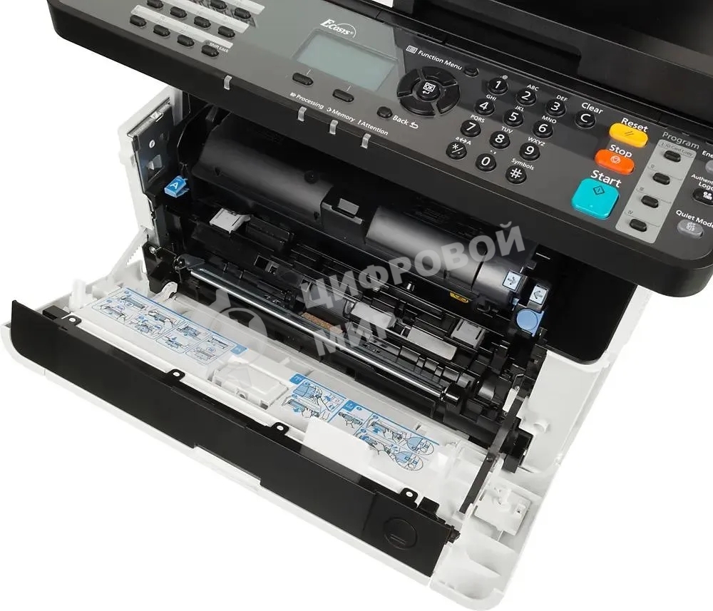 МФУ лазерное Kyocera Ecosys M2135dn (1102S03NL0), A4, ч/б, печ. до 35 стр/мин., скан. до 40 стр/мин (ч/б) 16 стр/мин. (цвет), 1200 x 1200 dpi (печать) 600x600dpi (скан.), USB, RJ-45