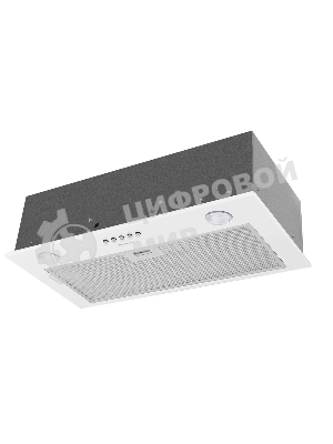 Вытяжка встраиваемая Maunfeld Crosby Singl 60 белый, 60 см, 850 куб. м/ч, 48 дБ