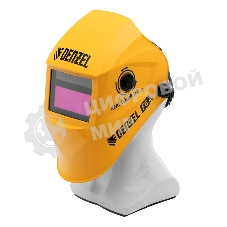 Щиток защитный лицевой (маска сварщика) Denzel F6, см. окно 93х43, Real Color, DIN 5-8/9-13