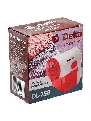 Машинка для стрижки катышков DELTA DL-258 белый/оранжевый