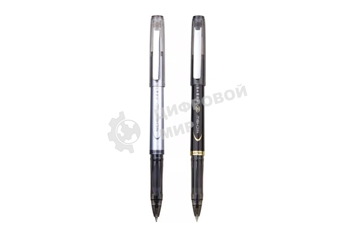 Ручка гелевая Deli S33 ассорти, d=0.5мм, черные чернила, линия 0.35мм