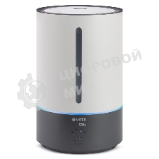 Увлажнитель воздуха Vitek VT-2346(MC) Мощность 24вт Емкость резервуара для воды 5 л. площадь	до 30 м