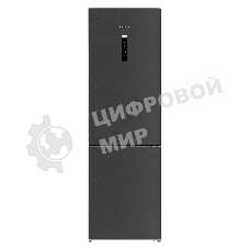 Холодильник Hotpoint HDKP 8201I DX нержавеющая сталь двухкамерный 257/100л морозилка снизу, No Frost