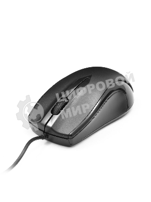 Мышь проводная Gembird MUSOPTI9-905U черный, 1000 dpi, USB, кнопки - 3